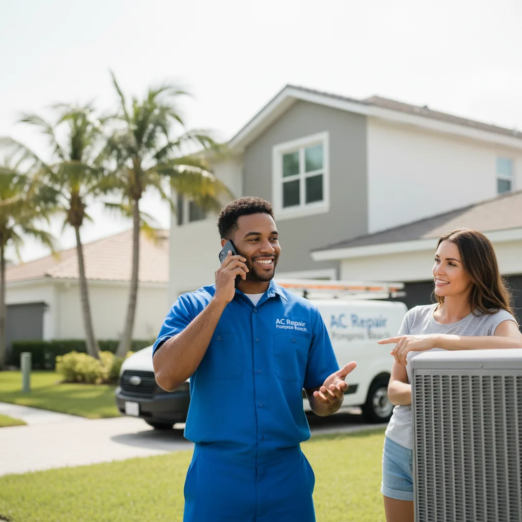 AC Repair Pompano Beach customer support in Chandler